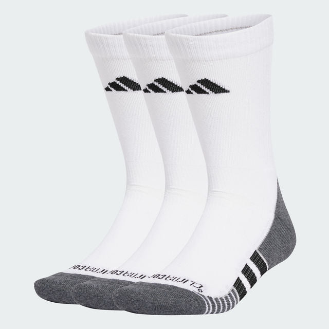 PERFORMANCE CLIMACOOL CUSHIONED CREW 3 PAIR PACK (JD9575)